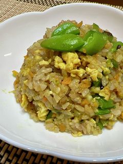 パリパリえんどうのカレー炒飯-レシピのメイン写真