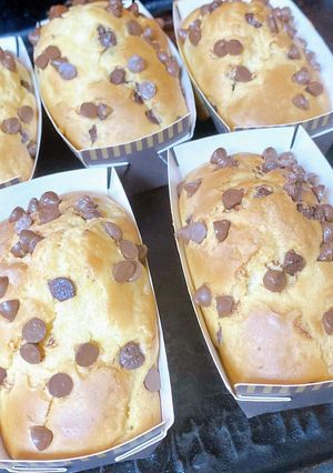 HMでチョコチップパウンドケーキ♡-レシピのメイン写真