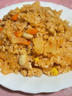 【学校給食】大豆ピラフ-レシピのメイン写真
