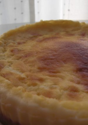 簡単！小麦卵不使用ベイクドチーズケーキ-レシピのメイン写真
