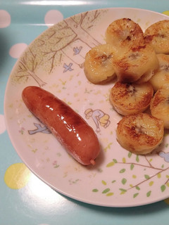 バナナのバター焼き✩ちょこっと朝食に♪-レシピのメイン写真