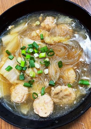 簡単!白菜と肉団子のうま煮-レシピのメイン写真