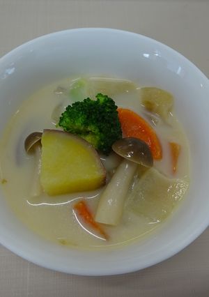 さつま芋ときのこのほっこりスープ-レシピのメイン写真