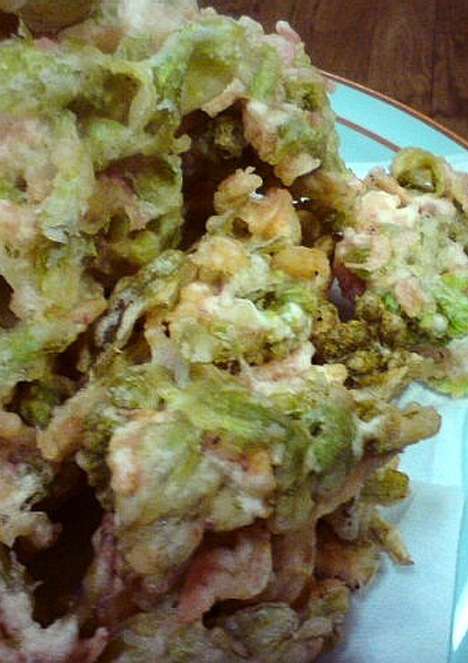 ふきのとうと小エビのかき揚げ-レシピのメイン写真