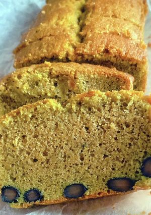 超簡単抹茶黒豆パウンドケーキ-レシピのメイン写真