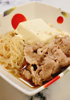 包丁いらず☆10分でパパッと肉豆腐-レシピのメイン写真