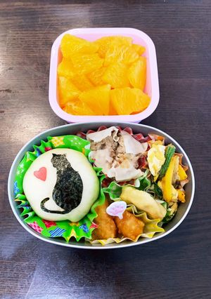 豚まん弁当☆幼稚園保温庫用☆年少-レシピのメイン写真