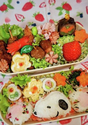 お弁当☆遠足の日☆キャラ弁-レシピのメイン写真