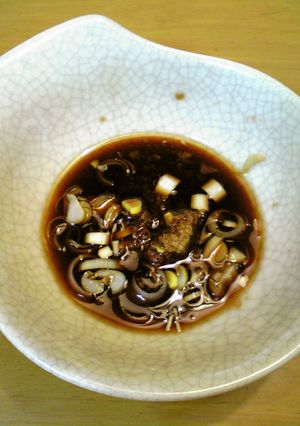 さしみコンニャクのたれ、醤油味-レシピのメイン写真