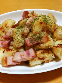 【簡単】新じゃがとベーコンのホットサラダ-レシピのメイン写真