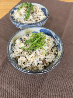 もずくと梅の炊き込みごはん-レシピのメイン写真