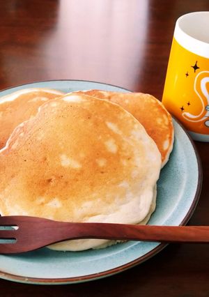 米粉ココナッツミルクバナナパンケーキ-レシピのメイン写真