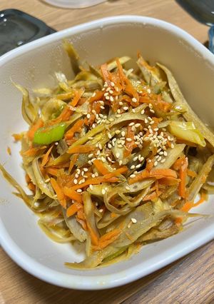 繊維たっぷり！ごぼうのきんぴら-レシピのメイン写真