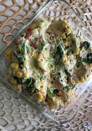 菜の花のポテトサラダ！春の野菜を手軽に-レシピのメイン写真