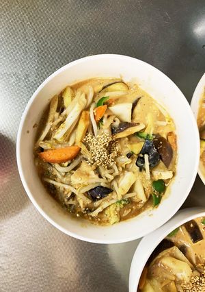 肉無チクワ簡単中華風カルボ味野菜炒め-レシピのメイン写真