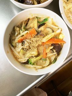 肉無チクワ簡単和風ガパオライス味野菜炒め-レシピのメイン写真