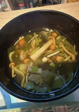 ポン酢スープ-レシピのメイン写真