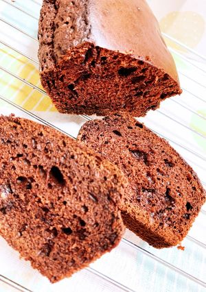 混ぜて焼くだけ濃厚しっとりチョコケーキ♡-レシピのメイン写真