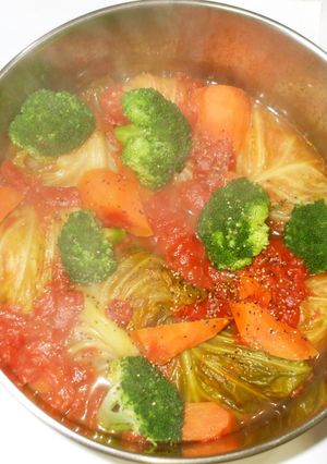 基本のロールキャベツ♪レンジで簡単-レシピのメイン写真
