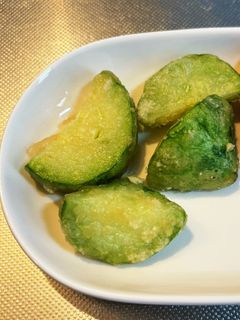 小メロン(摘果メロン)の唐揚げ-レシピのメイン写真