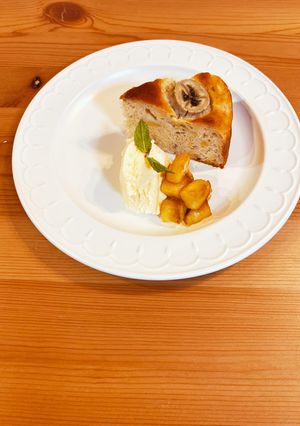 卵不使用!米粉のバナナケーキ-レシピのメイン写真