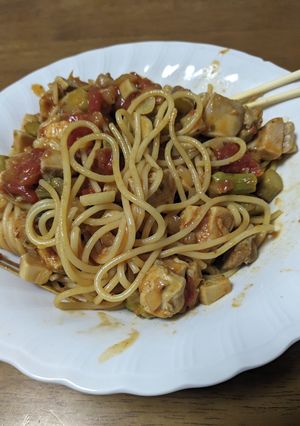 猟師のパスタ-レシピのメイン写真