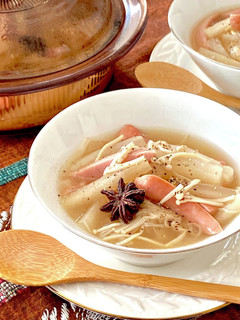 たっぷり大根の簡単中華スープ-レシピのメイン写真