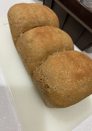 オートミールと全粒粉で食パン-レシピのメイン写真