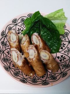 ちくわの豚肉巻き-レシピのメイン写真