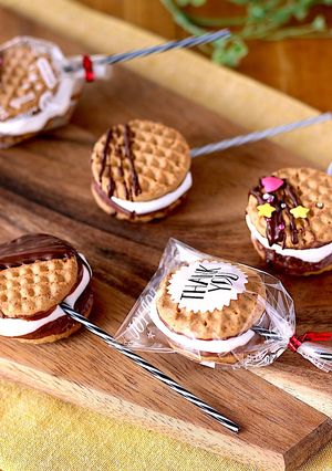 ロリポップ風スモアクッキー-レシピのメイン写真