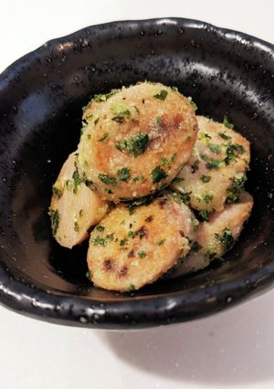 子供と作れる♪魚肉ソーセージの磯辺焼き☆-レシピのメイン写真