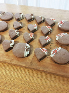 #バレンタイン 生チョコサンドクッキー-レシピのメイン写真
