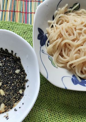 薬膳ヴィーガン　黒胡麻ナッツつけ麺だれ-レシピのメイン写真