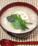 レンコンと里芋のトロトロ味噌汁