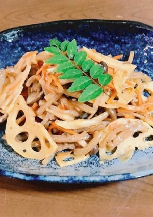 甘辛きんぴら-レシピのメイン写真
