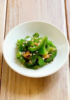 ピーマンおかか炒め-レシピのメイン写真