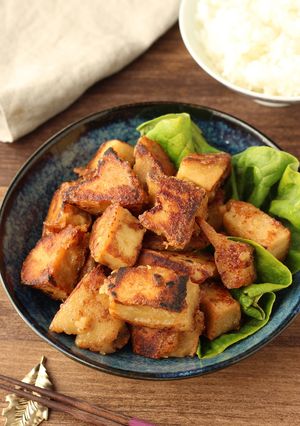 揚げずに簡単【高野豆腐のから揚げ】-レシピのメイン写真