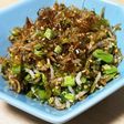 ご飯に合う!大根の葉としらす炒め