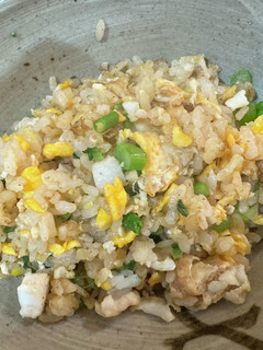 鳥軟骨と菜の花チャーハン-レシピのメイン写真