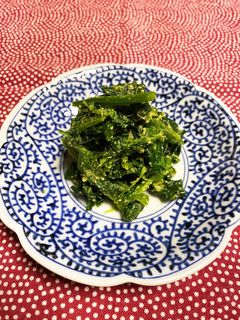 ほうれん草の粉チーズ和え-レシピのメイン写真