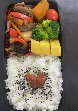 頑張るパパへ71焼肉弁当-レシピのメイン写真