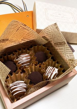 簡単生チョコトリュフ-レシピのメイン写真