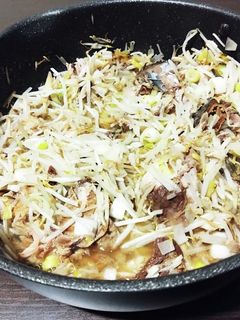 鯖もやし炒め-レシピのメイン写真