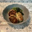 青のりが香る豆腐ハンバーグ
