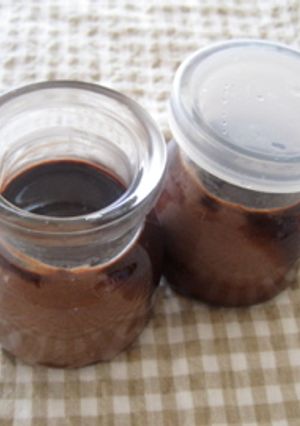 簡単！米粉でとろ〜りチョコぷりん-レシピのメイン写真