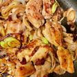 鶏肉のねぎ炒め