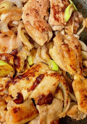 鶏肉のねぎ炒め-レシピのメイン写真