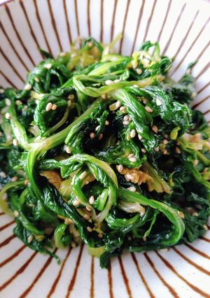 セロリの葉ナムル-レシピのメイン写真