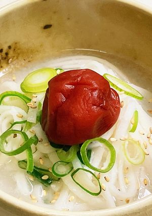 塩こうじではんなり〜おかゆ風米粉麺。-レシピのメイン写真