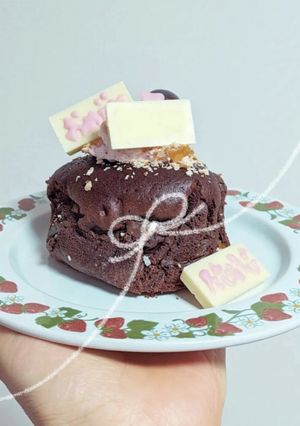 元米粉ぱん屋さんのガトーショコラ**簡単-レシピのメイン写真